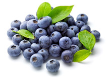 Blueberries, one of Nickie’s favorite anti-inflammatory foods 